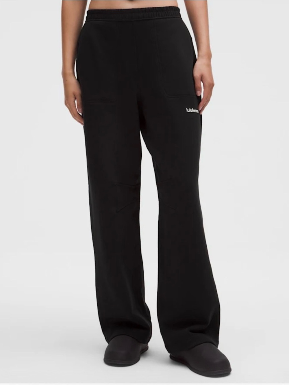 Lululemon Loungeful Classic-Fit High-Rise Sweat Pants XS Black